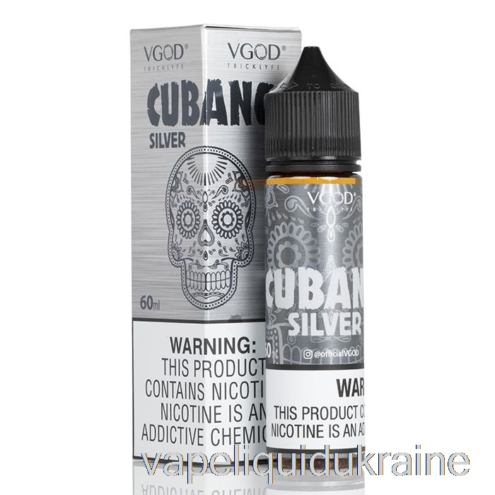 Vape Ukraine Cubano Silver - VGOD E-Liquid - 60mL 6mg